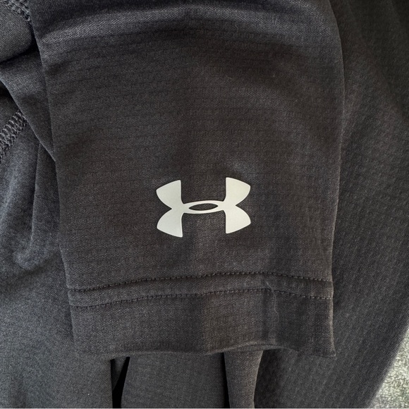 Men’s Medium Black Under Armour Fitted Golf Jacket - Picture 8 of 8